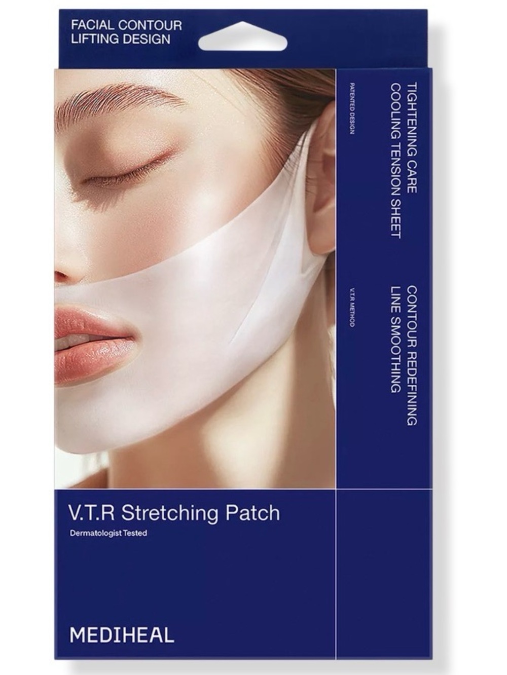 NWT- Mediheal V.T.R Stretching Patch - White Facial Contour Sheet